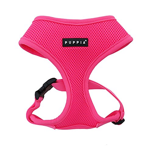 Puppia Hundegeschirr in Neonfarben - Hochwertig und Komfortabel - Auch als Welpengeschirr verwendbar, Pink, S, PAPA-AC1325-PK-S Puppia Hundegeschirr in Neonfarben - Hochwertig und Komfortabel - Auch als Welpengeschirr verwendbar, Pink, S, PAPA-AC1325-PK-S von Puppia