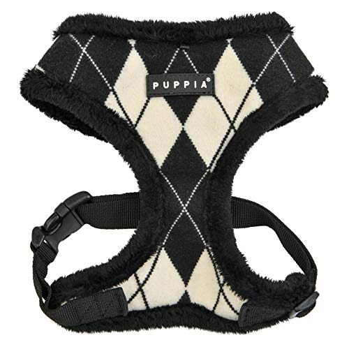 Puppia 8809724541163 Jaden Harness A/Black/S, 800 g von Puppia