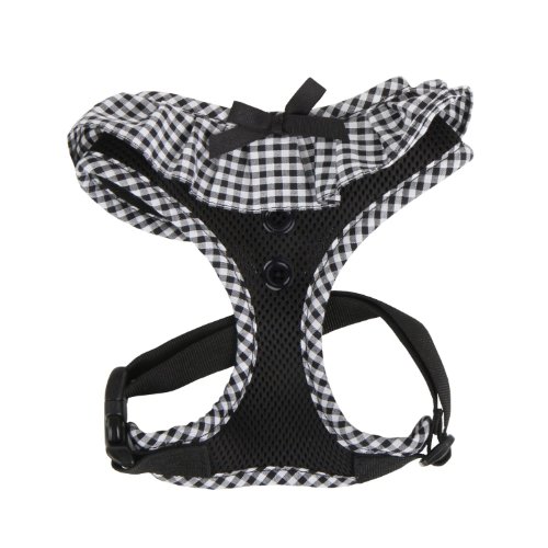 Puppia PALA-AC860 Hundegeschirr, Vivien, Größe S, schwarz Puppia PALA-AC860 Hundegeschirr, Vivien, Größe S, schwarz von Puppia