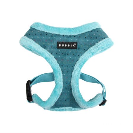 Puppia PAMD-AC045 Geschirr Juppie Harness A, L, blau von Puppia
