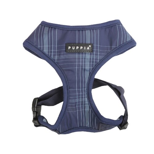 Puppia PANA-AC129 Cyberspace Geschirr, S, blau von Puppia