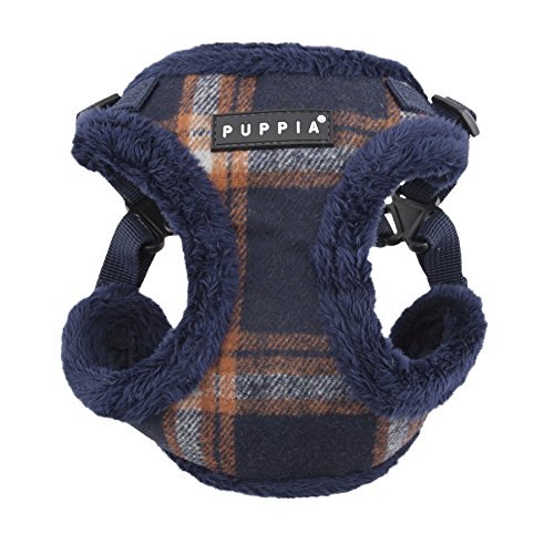 Puppia PAQD-AC1467 Kemp Harness C, Geschirr, S, Dunkelblau von Puppia