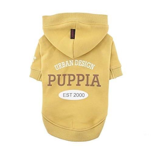 Puppia PAQD-TS1458 U-Pup, Sweater, L, senf von Puppia