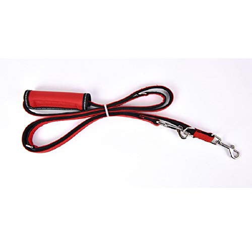 Puppia PLRA-AL9323 Geschirr Trek Lead, L, rot von Puppia