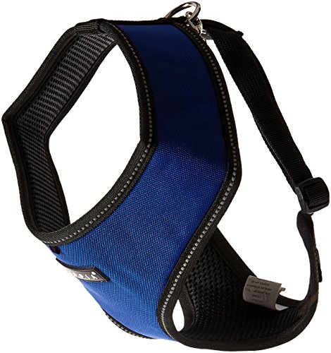 Puppia PLRA-HA9323 Geschirr Trek Harness A, L, royal blau von Puppia