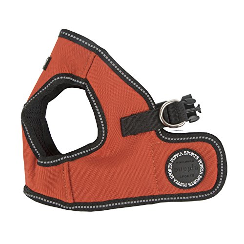 Puppia PLRA-HB9323 Geschirr Trek Harness B, 3L, orange von Puppia