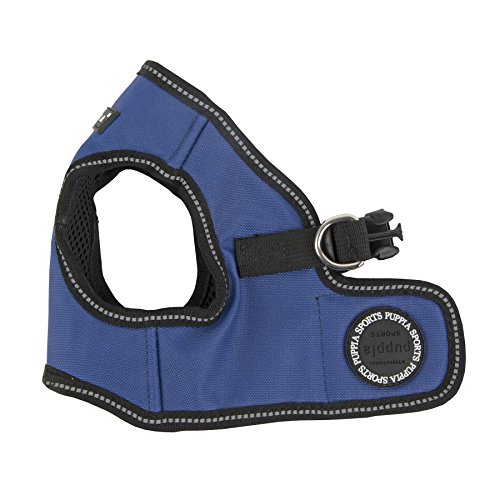 Puppia PLRA-HB9323 Geschirr Trek Harness B, 3L, royal blau von Puppia