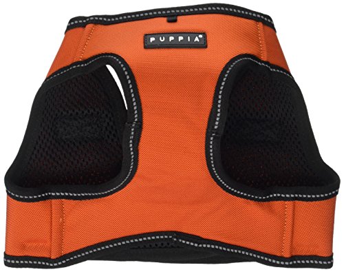 Puppia PLRA-HB9323 Geschirr Trek Harness B, L, orange von Puppia