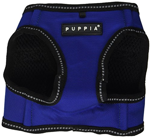 Puppia PLRA-HB9323 Geschirr Trek Harness B, S, royal blau von Puppia