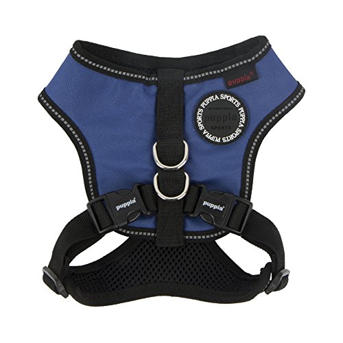 Puppia PLRA-HE9323 Geschirr Trek Snugfit Harness E, S, royal blau von Puppia