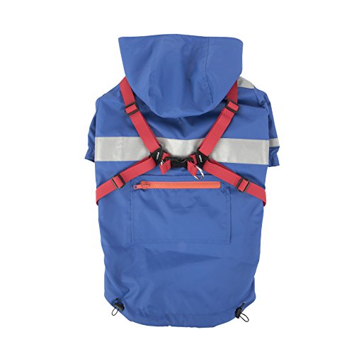 Puppia PLRA-JM9320 Wintermantel Wilderness, XXL, royal blau von Puppia