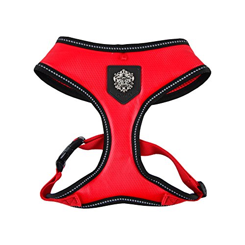 Puppia PLRD-HA9346 Geschirr Legacy Harness A, XL, rot von Puppia