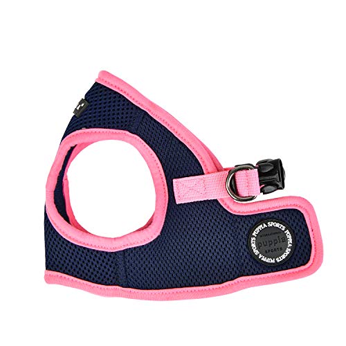 Puppia Soft Vest Harness B II Navy M Hundegeschirr - 70 g von Puppia