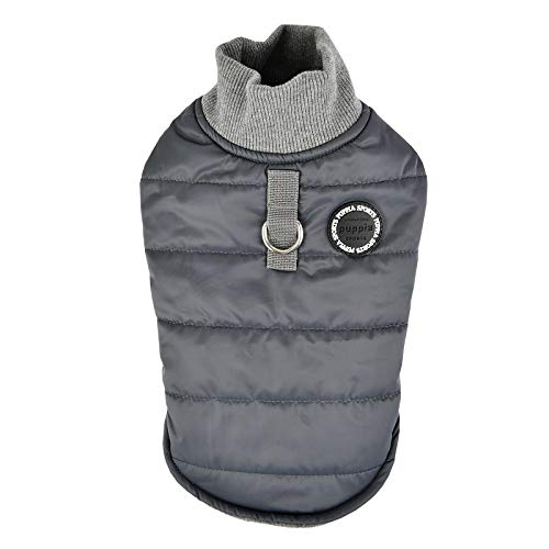 Puppia [Wagner] wasserdichte Winterweste mit integriertem Geschirr, XL von Puppia