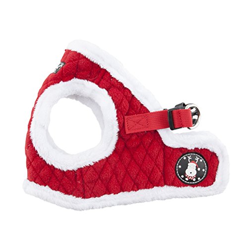 Puppia Weihnachtsgeschirr - Weiches Westengeschirr für Weihnachten -Geschirr für kleine und mittelgroße Hunde - Rot Kariert AH1470 L Puppia Weihnachtsgeschirr - Weiches Westengeschirr für Weihnachten -Geschirr für kleine und mittelgroße Hunde - Rot Kariert AH1470 L von Puppia