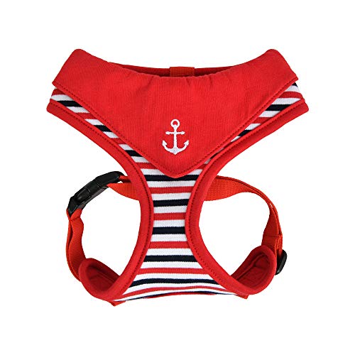 Seaman Harness A, Farbe: Rot, Grösse: L von Puppia