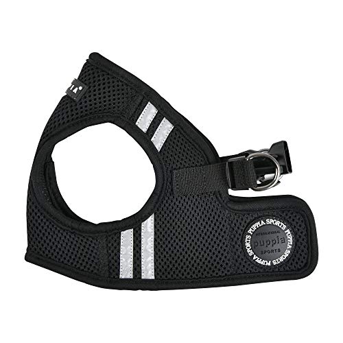 Soft Vest Harness PRO, Farbe: Schwarz, Grösse: XL von Puppia