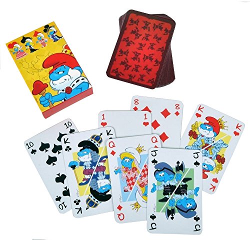 Unbekannt 54 Playing Cards Puppy The Smurfs (755212) von Puppy