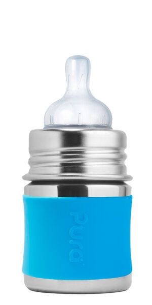 Pura Kiki Babyflasche 125 ml mit Silikon-Sleeve von Pura Kiki