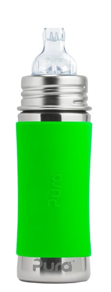 Pura Kiki Trinklernflasche 300 ml mit Silikon-Sleeve von Pura Kiki