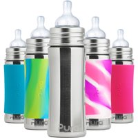 Pura Babyflasche mit Sauger 300ml "Mint" Pura Babyflasche mit Sauger 300ml "Mint" von Pura