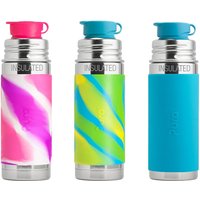 Purakiki Sportflasche isoliert 250ml "Rosa Swirl" Purakiki Sportflasche isoliert 250ml "Rosa Swirl" von Pura
