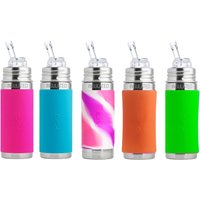 Purakiki Trinkhalmflasche 250ml isoliert "Grau" Purakiki Trinkhalmflasche 250ml isoliert "Grau" von Pura