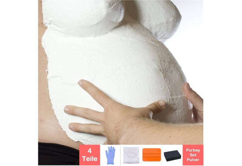 Purbay Handabdruck-Set Purbay Gips PULVER Set zum Glätten von Gipsabdruck von Purbay
