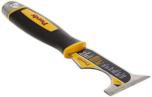 Purdy 6-in-1 Raumausstatter Multi Tool - Edelstahlblade, Gummihandgriff - Malerwerkzeug - Mehrzweckwerkzeug von Purdy