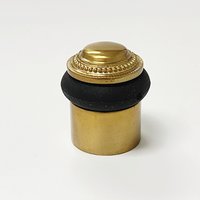 Massiver Türstopper Aus Massivem Messing Für Wand Und Boden. | Unlackiert von PurdyHardware