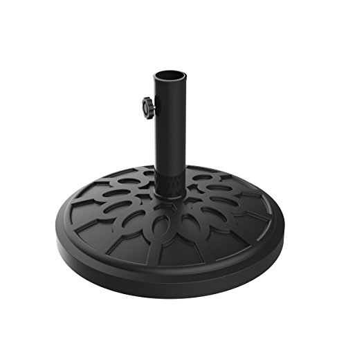 Pure Garden Umbrella Base Outdoor Patio Umbrella Holder, Heavy Weight Holds Up To 1.9Â” Pole Freestanding, Table, Deck, Balcony, Backyard, Poolside by von Pure Garden