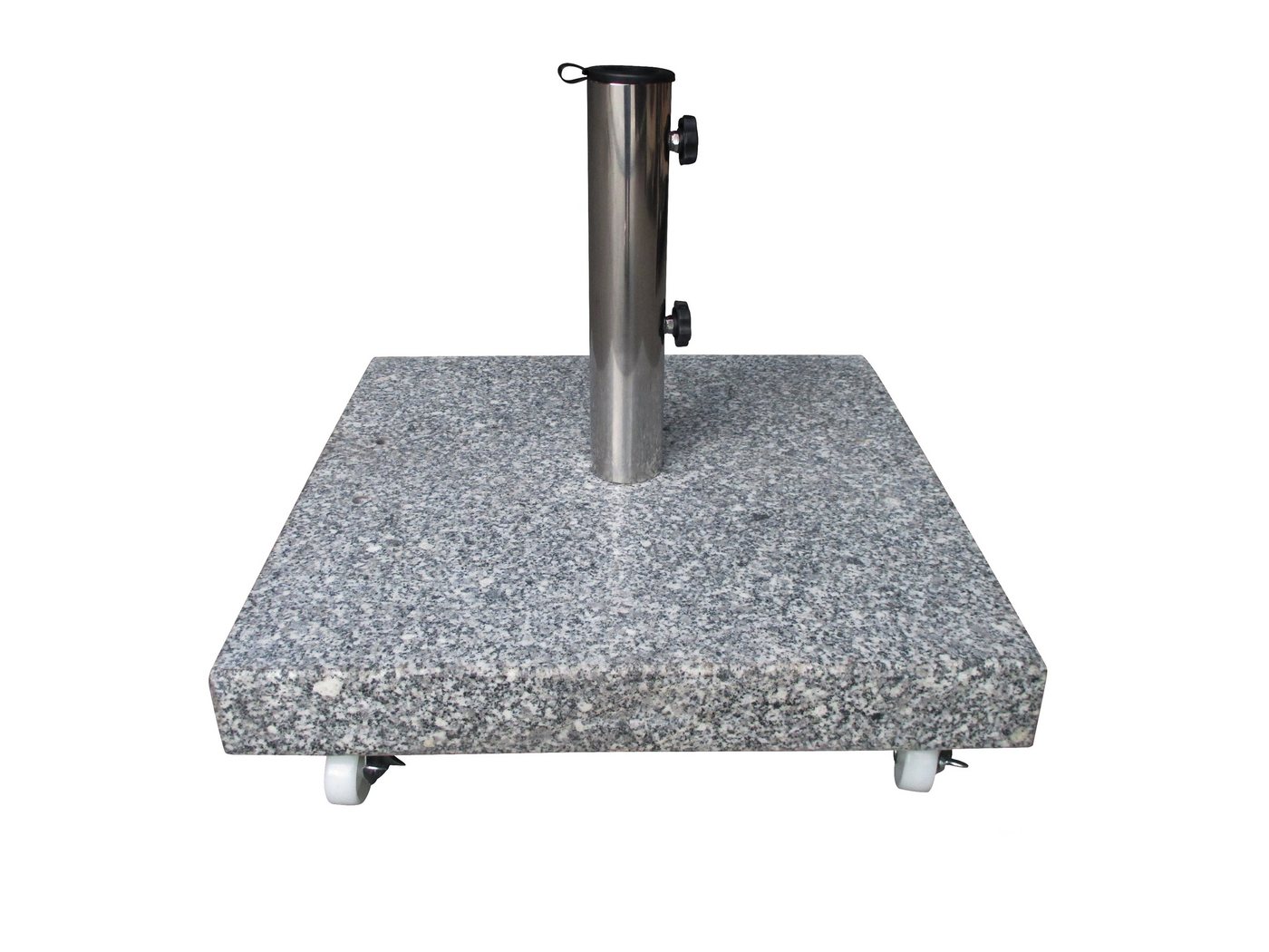 Pure Home & Garden Schirmhalter 40 kg Granit Schirmständer mit XXL Rollen einzeln feststellbar, für Stöcke bis Ø 54 mm Pure Home & Garden Schirmhalter 40 kg Granit Schirmständer mit XXL Rollen einzeln feststellbar, für Stöcke bis Ø 54 mm von Pure Home & Garden