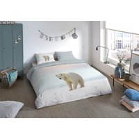 PURE luxury collection Wendebettwäsche "Bjorn" 2 Stk. tlg. Mikrofaser, 135x200, Pflegeleicht, Reißverschluss, Wendeoptik, Winter PURE luxury collection Wendebettwäsche "Bjorn" 2 Stk. tlg. Mikrofaser, 135x200, Pflegeleicht, Reißverschluss, Wendeoptik, Winter von Pure Luxury Collection