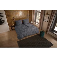 PURE luxury collection Wendebettwäsche "Elegence" 2 Stk. tlg. Mikrofaser, Uni, Stickerei, luxuriöse Falten, Reißverschluss PURE luxury collection Wendebettwäsche "Elegence" 2 Stk. tlg. Mikrofaser, Uni, Stickerei, luxuriöse Falten, Reißverschluss von Pure Luxury Collection