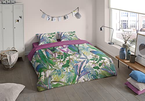 Bettbezug für Doppelbett, Mikrofaser, Mehrfarbig, 200 x 220 cm, Nr. 30360 von Pure Luxury