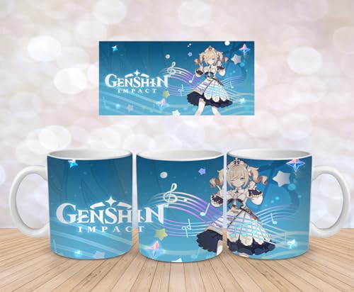Genshin Impact Tasse: Tolle Designs, Hochwertige Keramik, Perfekt für Gaming Fans (Barbara) von Pure Print Cut