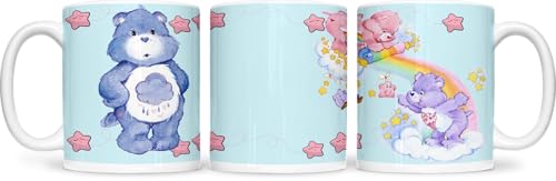 Glücksbärchis Tasse 330ml – Bunte Teetasse mit fröhlichem Design – Perfekt für Kaffee & Tee – Hochwertige Keramiktasse mit positiven Glücksbärchi-Motiven (5) von Pure Print Cut
