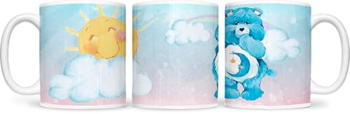 Glücksbärchis Tasse 330ml – Bunte Teetasse mit fröhlichem Design – Perfekt für Kaffee & Tee – Hochwertige Keramiktasse mit positiven Glücksbärchi-Motiven (6) von Pure Print Cut