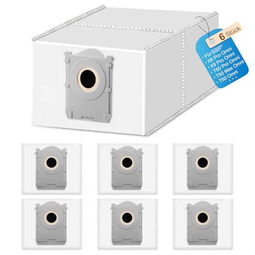 6 Stück Staubbeutel für ECOVACS DEEBOT X8 PRO OMNI/X8 OMNI/X9 PRO Omni/T50 PRO OMNI/T50 MAX OMNI/T50 OMNI/T80 Omni/T80 Pro Omni,3L Grosse Kapazität, Ersatzteile Saugroboter Zubehör 6 Stück Staubbeutel für ECOVACS DEEBOT X8 PRO OMNI/X8 OMNI/X9 PRO Omni/T50 PRO OMNI/T50 MAX OMNI/T50 OMNI/T80 Omni/T80 Pro Omni,3L Grosse Kapazität, Ersatzteile Saugroboter Zubehör von Pure Realm