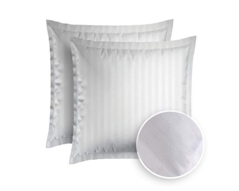 Pure cottom Kissenbezüge 2er Set Baumwollsatin, in verschiedenen Farben & Größen von Pure cottom