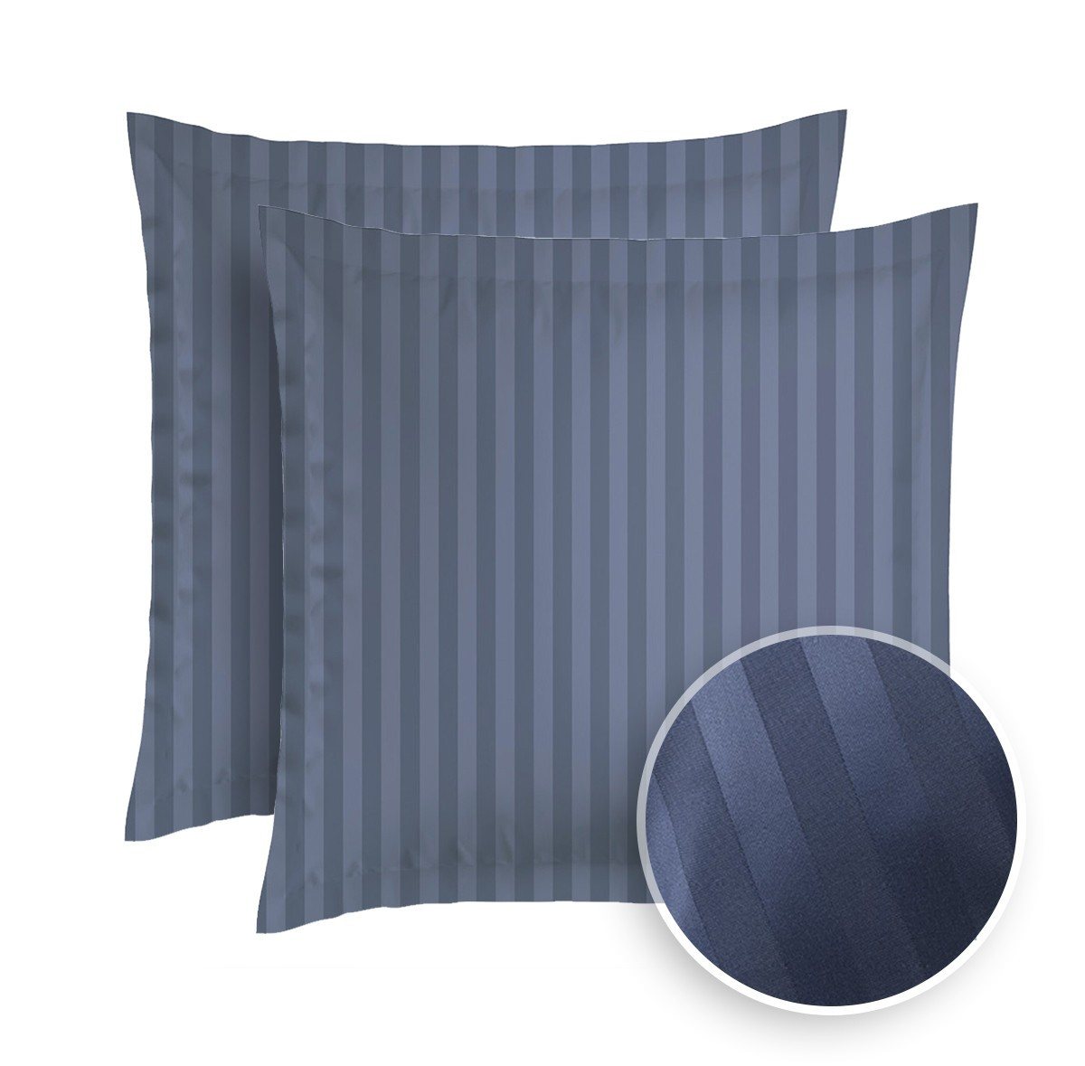 Pure cottom Kissenbezüge 2er Set Baumwollsatin, in verschiedenen Farben & Größen von Pure cottom