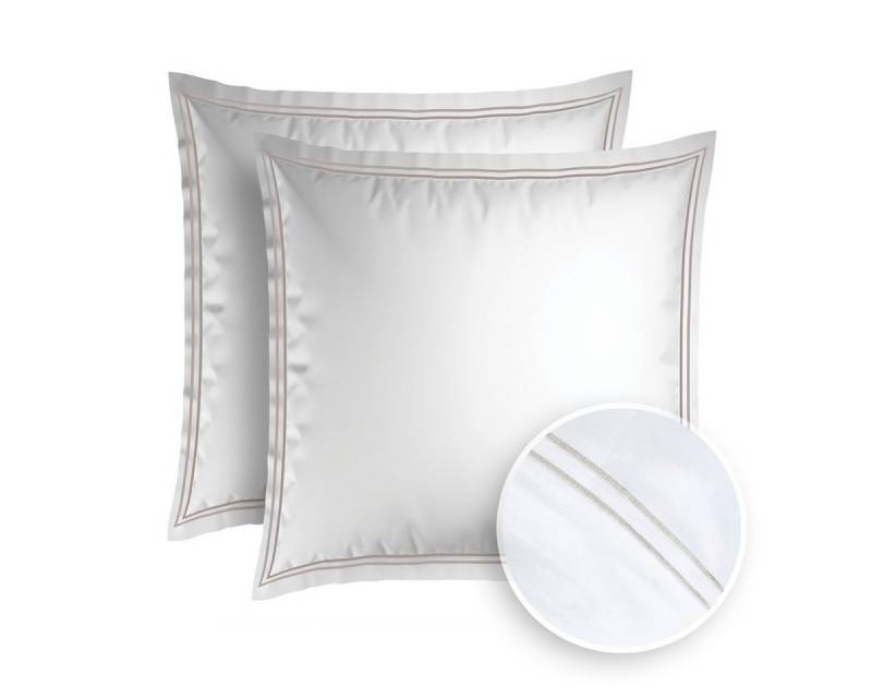 Pure cottom Kissenbezug 2er Set Baumwollsatin in verschiedenen Farben, verschiedene Größen Pure cottom Kissenbezug 2er Set Baumwollsatin in verschiedenen Farben, verschiedene Größen von Pure cottom