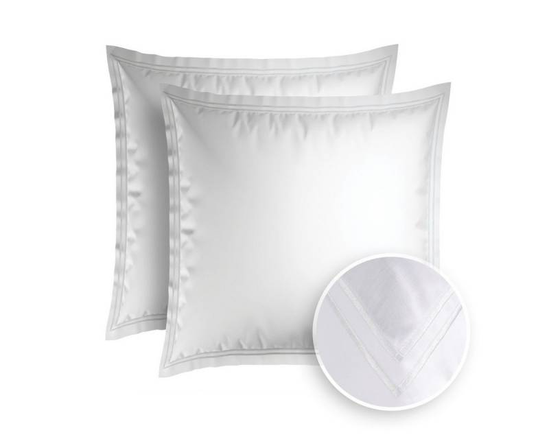 Pure cottom Kissenbezug 2er Set Baumwollsatin in verschiedenen Farben, verschiedene Größen Pure cottom Kissenbezug 2er Set Baumwollsatin in verschiedenen Farben, verschiedene Größen von Pure cottom