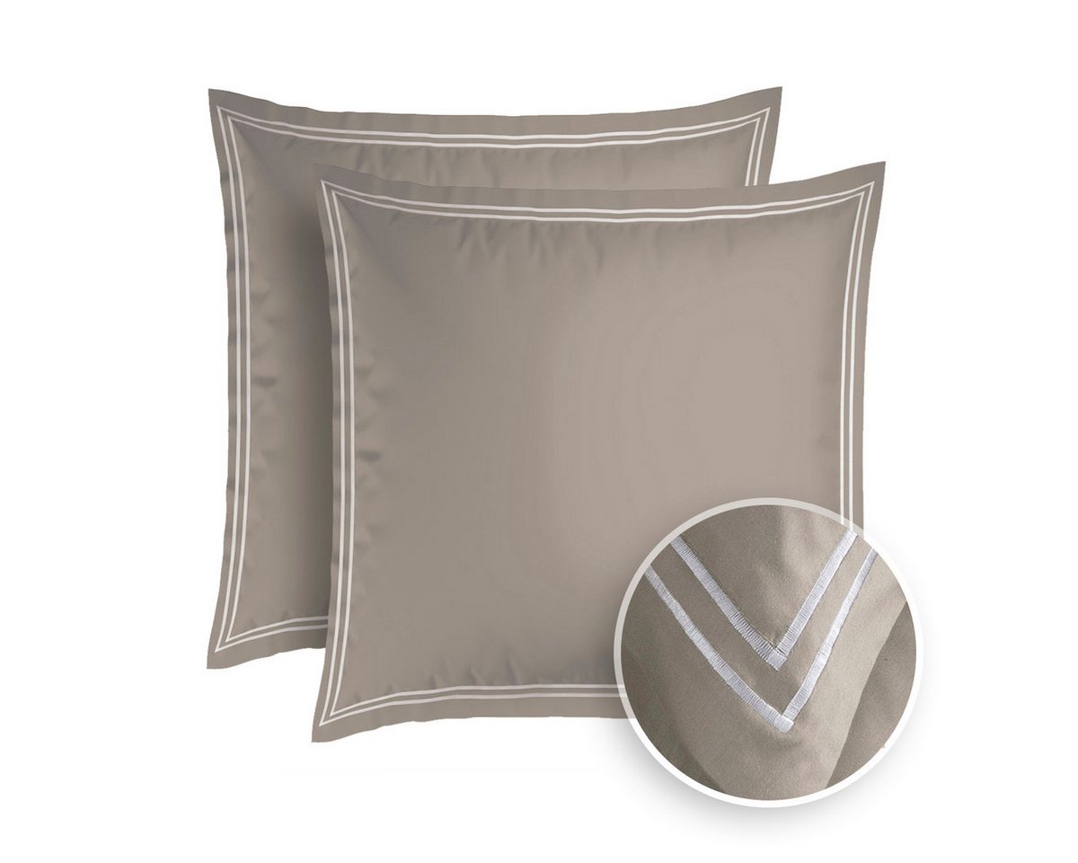Pure cottom Kissenbezug 2er Set Baumwollsatin in verschiedenen Farben, verschiedene Größen Pure cottom Kissenbezug 2er Set Baumwollsatin in verschiedenen Farben, verschiedene Größen von Pure cottom