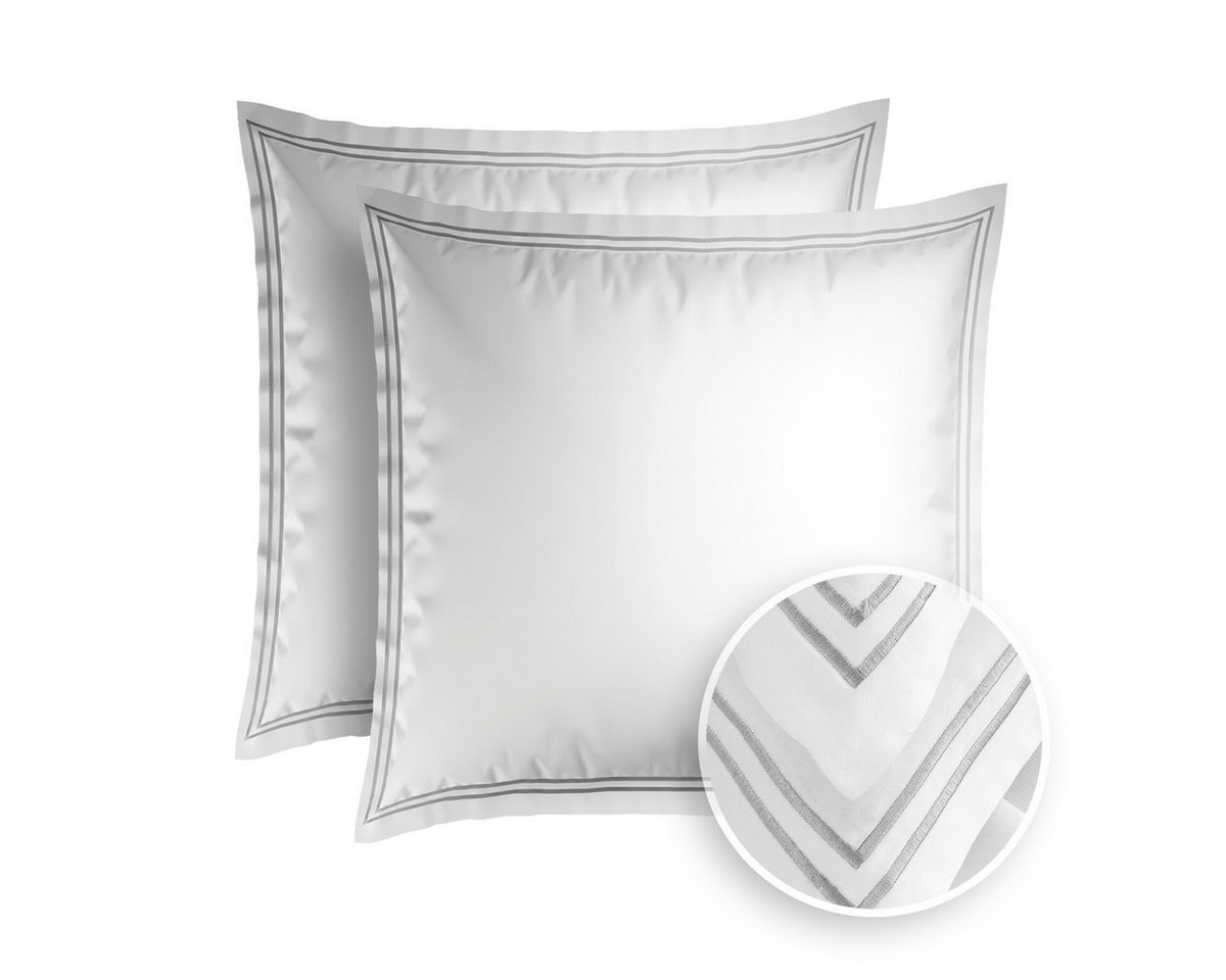 Pure cottom Kissenbezug 2er Set Baumwollsatin in verschiedenen Farben, verschiedene Größen Pure cottom Kissenbezug 2er Set Baumwollsatin in verschiedenen Farben, verschiedene Größen von Pure cottom