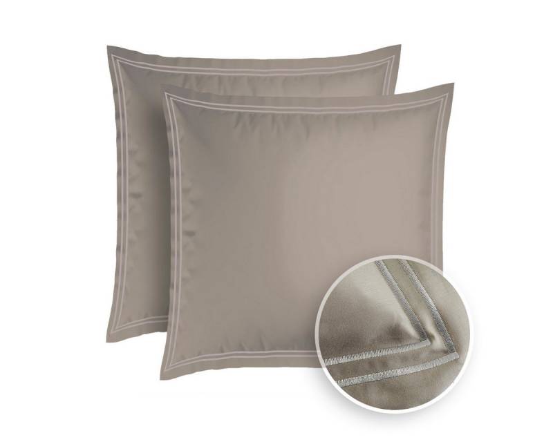 Pure cottom Kissenbezug 2er Set Baumwollsatin in verschiedenen Farben, verschiedene Größen Pure cottom Kissenbezug 2er Set Baumwollsatin in verschiedenen Farben, verschiedene Größen von Pure cottom