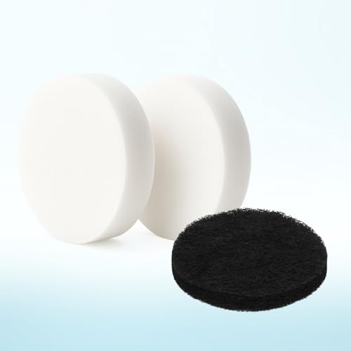 PureFlow® Skimmerfilter AktivPlus - passend 17cm Korbdurchmesser (MTH Skimmerkorb) - 2 Stück - ohne Filterkorb von PureFlow