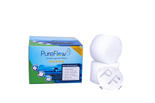 PureFlow Filterkartusche Cartridge Ø15 (2 Filter), inkl. Filterauflage, ideal für Filterkartuschen und Whirlpools, passt für Bestway Gr. IV Typ 58095, Filterballs u.v.m von PureFlow