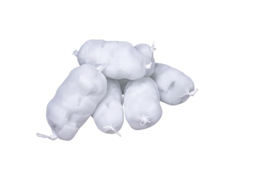 PureFlow Filternetze (6 Filternetze) kompatibel zu Intex, Bestway Kartuschen, Filterballs, Sand und Glasfilter. Klares Wasser mit max. Filterleistung, langlebig, waschbar, nachhaltig. von PureFlow