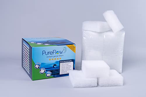 PureFlow Poolfilter, 500g ersetzen 40kg Sand- oder Glasfilter in Filteranlagen, ideal für Pool, Whirlpool, Framepool und Filterballs von PureFlow